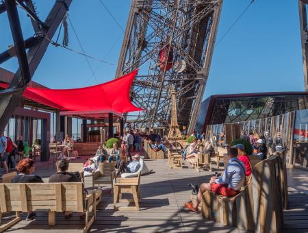terrasse d'été vue globale
